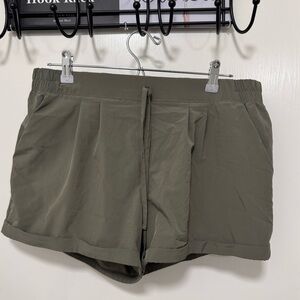 Zyia Olive Green Active Shorts